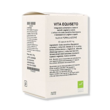 Oti Officine Terapie Innovative Vita Equiseto Nuova Formulazione 60 Capsule
