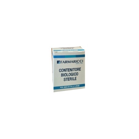 Farmaricci Contenitore Per Urina Biotainer In Polipropilene Con Tappo/vite Da 120 Ml 1 Pezzo