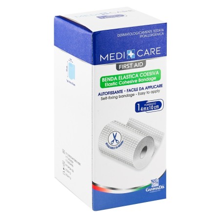 Gammadis Farmaceutici Benda Medicare Coesiva Cm 10x4 M Medicare