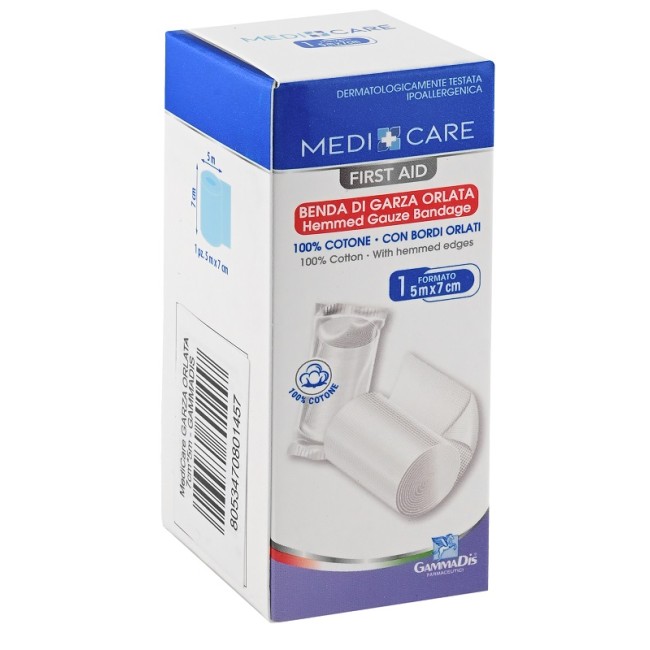 Gammadis Farmaceutici Benda Medicare Orlata Cm 7x5 M Medicare Gammadis Farmaceutici Benda Medicare Orlata Cm 7x5 M Medicare