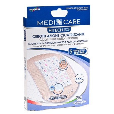 Gammadis Farmaceutici Cerotto Medicare Cicatrizzanti 10x15 5 Pezzi