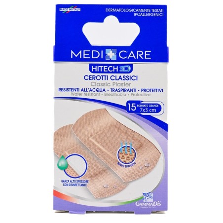 Gammadis Farmaceutici Cerotto Medicare Classici 3d Grandi 15 Pezzi Gammadis Farmaceutici Cerotto Medicare Classici 3d Grandi 15 Pezzi