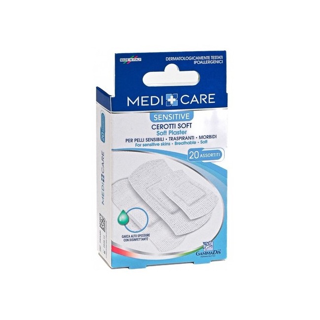 Gammadis Farmaceutici Cerotto Medicare Delicati Assortiti 20 Pezzi
