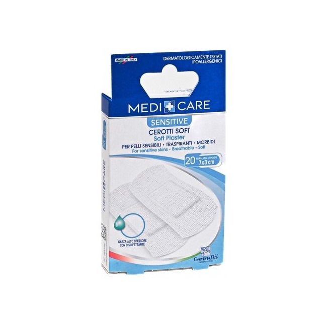 Gammadis Farmaceutici Cerotto Medicare Delicati Grandi 20 Pezzi