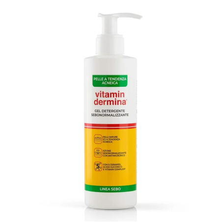 Istituto Ganassini Vitamindermina Sebo Detergente 240 Ml