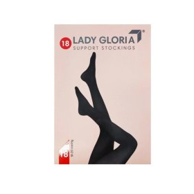 Gloria Med Ladygloria 18 Autoreggente Punta Aperta Daino 4