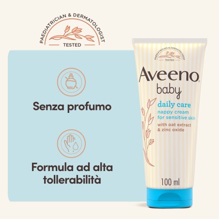 Aveeno Baby Nappy Cream 100 Ml Aveeno Baby Nappy Cream 100 Ml