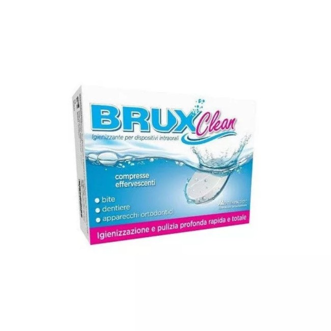 Montefarmaco Brux Clean 56 Compresse Effervescenti Montefarmaco Brux Clean 56 Compresse Effervescenti