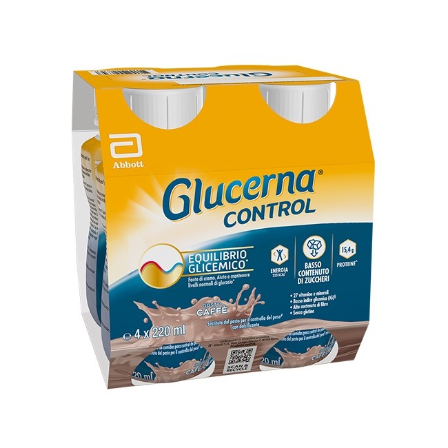 Abbott Glucerna Control Caffe'4x220 Ml