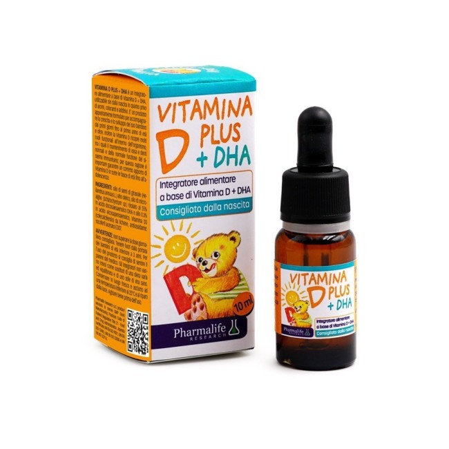 Pharmalife Research Vitamina D Plus + Dha 10 Ml