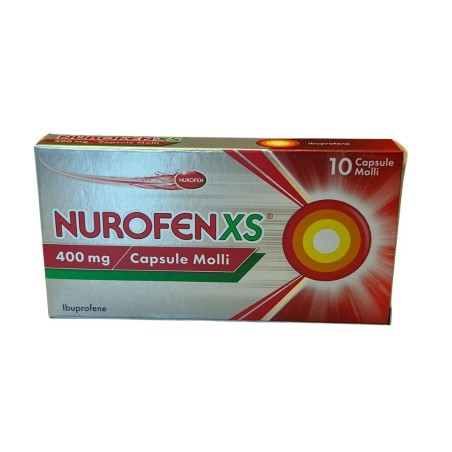 Reckitt Benckiser Nurofenxs 400 Mg Capsule Molli Ibuprofene