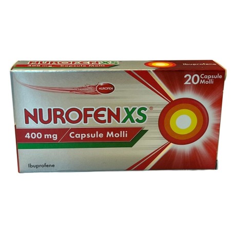 Reckitt Benckiser Nurofenxs 400 Mg Capsule Molli Ibuprofene