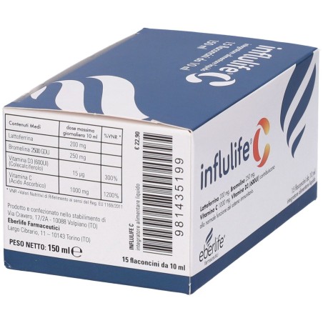 Eberlife Farmaceutici Influlife C 15 Stick Pack 10 Ml Eberlife Farmaceutici Influlife C 15 Stick Pack 10 Ml