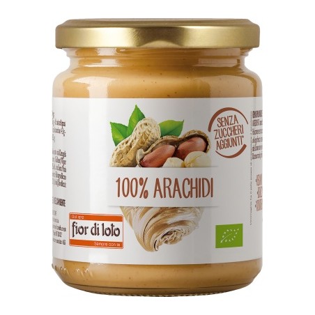 Fior Di Loto Crema 100% Di Arachidi Tostate Fior Di Loto Crema 100% Di Arachidi Tostate