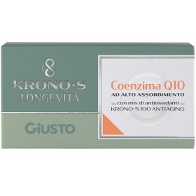 Farmafood Giusto Coenzima Q10 Kronos Ad Alto Assorbimento 20 Compresse