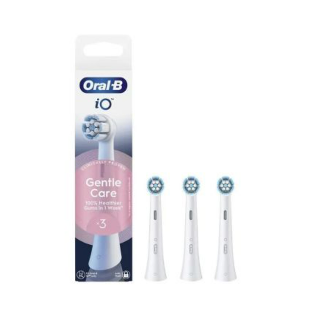 Procter & Gamble Oralb Power Refill Io Gentle Clean White 3 Pezzi