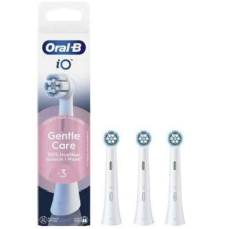 Procter & Gamble Oralb Power Refill Io Gentle Clean White 3 Pezzi