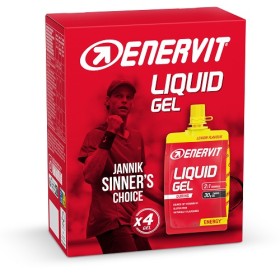 Enervit Sport Liquid Gel Lemon 4 Pezzi Da 60 Ml
