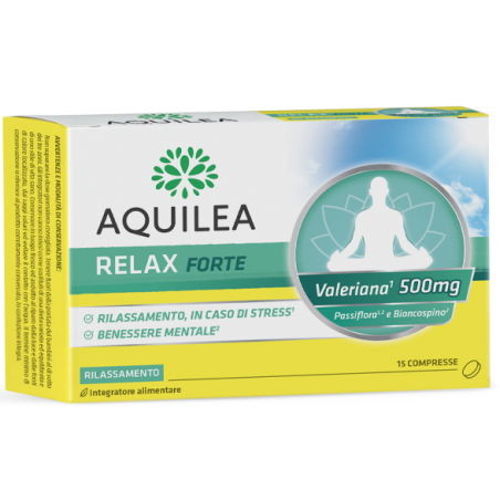 Uriach Aquilea Relax Forte 15 Compresse Uriach Aquilea Relax Forte 15 Compresse