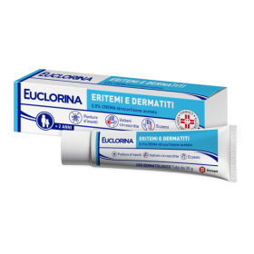 Euclorina Eritemi e Dermatiti Crema antiprurito e antinfiammatoria 20 g