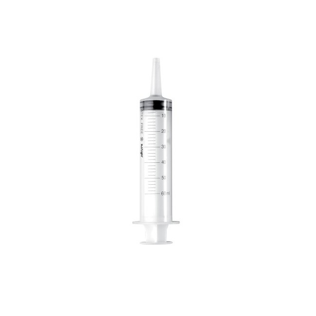 Rays Siringa Sterile Monouso 60ml Cono Catetere Centrale Inj-light Senza Ago 1 Pezzo
