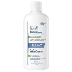 Ducray Kelual Squanorm Shampoo Trattante Regolatore Forfora Grassa 400 Ml