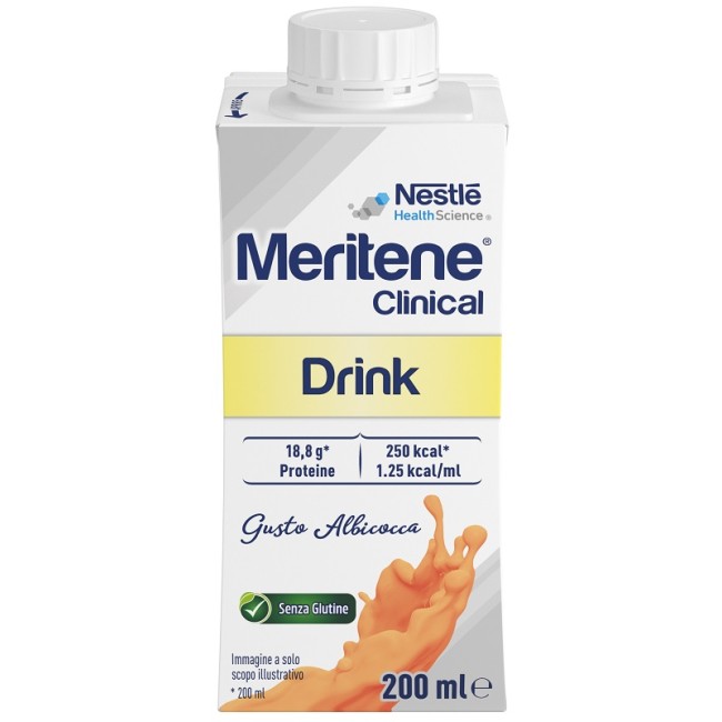 Nestlè Meritene Clinical Drink Albicocca 200 Ml