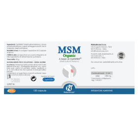 Naturincas Msm Organic 120 Capsule Naturincas Msm Organic 120 Capsule