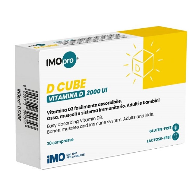 Imopro D Cube 30 Compresse 600 Mg