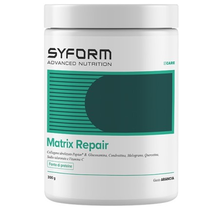 Syform Matrix Repair Gusto Arancia 300 G Senza Glutine Naturalmente Privo Di Lattosio