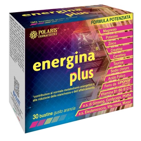 Polaris Farmaceutici Energina Plus 30 Bustine Da 5 G Polaris Farmaceutici Energina Plus 30 Bustine Da 5 G