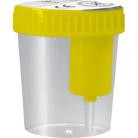 Comifar Silver Cross Contenitore Urina Sterile 120 Ml Tappo A Vite Giallo