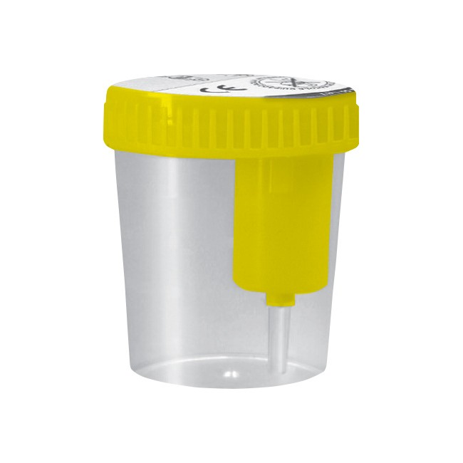 Comifar Silver Cross Contenitore Urina Sterile 120 Ml Tappo A Vite Giallo Comifar Silver Cross Contenitore Urina Sterile 120 Ml Tappo A Vite Giallo