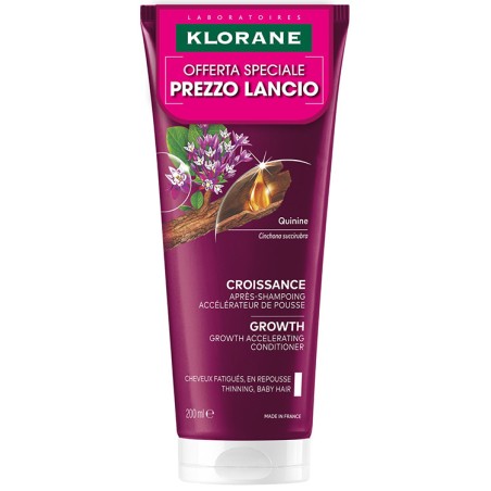 Klorane Balsamo Chinina Crescita 200 Ml Prezzo Lancio