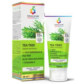 Optima Naturals Colours Of Life Skin Supplement Tea Tree 33% 100 Ml Crema