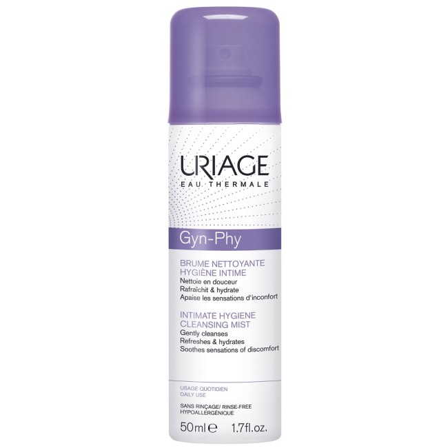 Uriage Gyn Phy Brume Nettoyante Bruma Detergente Intimo Spray 50 Ml
