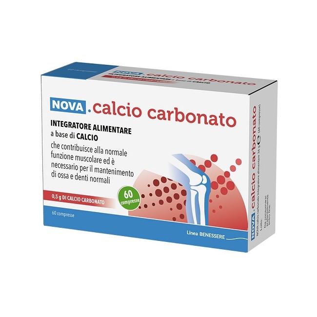 Nova Argentia Calcio Carbonato 60 Compresse