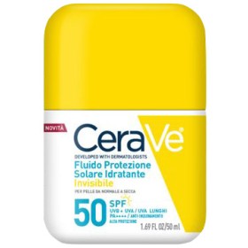Cerave Fluido Protezione Solare Idratante Invisibile Spf50 50 Ml