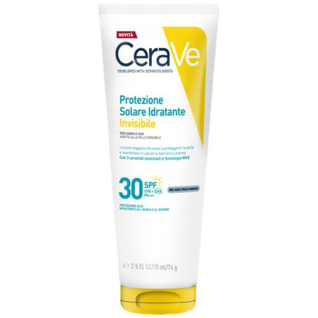 Cerave Protezione Solare Idratante Invisibile Spf30 75 Ml