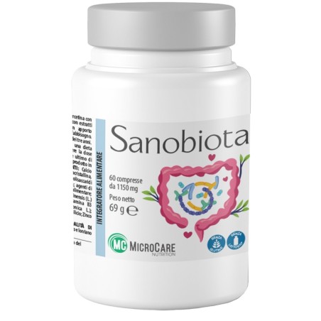 Biocare Emmevvi Microcare Nutrition Sanobiota 60 Compresse Biocare Emmevvi Microcare Nutrition Sanobiota 60 Compresse