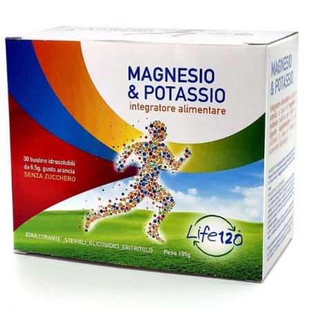 Life 120 Magnesio E Potassio 30 Bustine