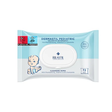 Rilastil Dermastil Salviette Detergenti  72 pezzi