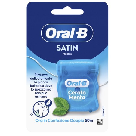 Procter & Gamble Oralb Man Filo Interdentale Satin Tape Menta 50 Metri