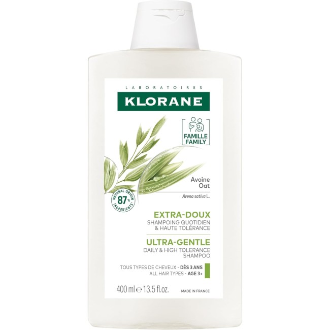 Klorane  Latte Avena Shampoo Uso Frequente 400 Ml