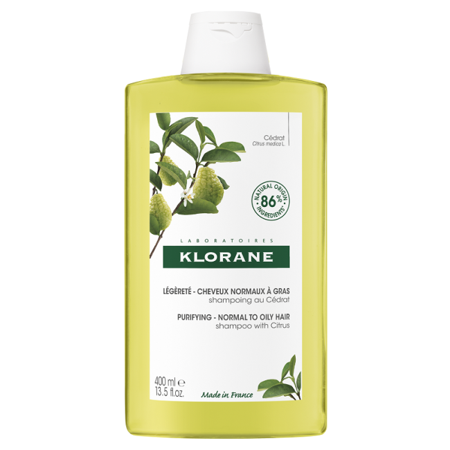 Klorane Shampoo Uso Frequente Polpa Cedro  400 Ml