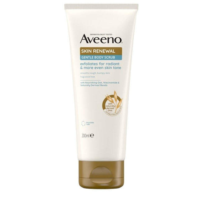 Aveeno Skin Renewal Body Scrub 200 Ml