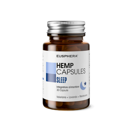 Eusphera Hemp Capsules Sleep 30 Capsule Da 599 Mg