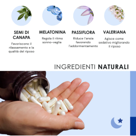 Eusphera Hemp Capsules Sleep 30 Capsule Da 599 Mg