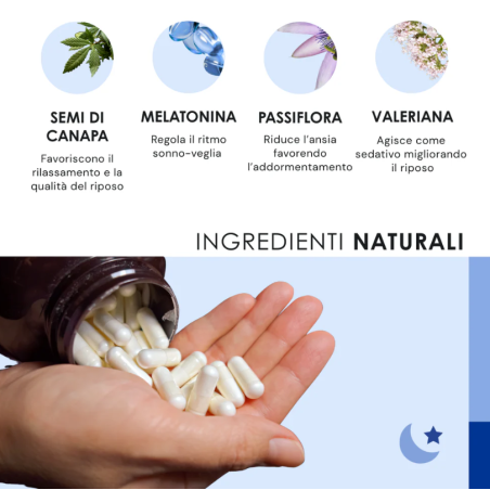 Eusphera Hemp Capsules Sleep 30 Capsule Da 599 Mg