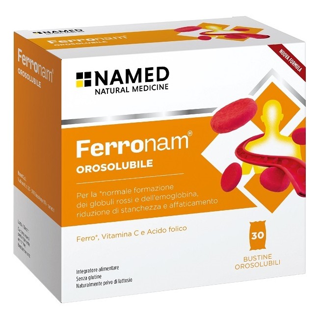 Named Ferronam Orosolubile 30 Bustine 1,5 G